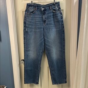 American Eagle Outfitters Relaxed Fit Blue Jeans